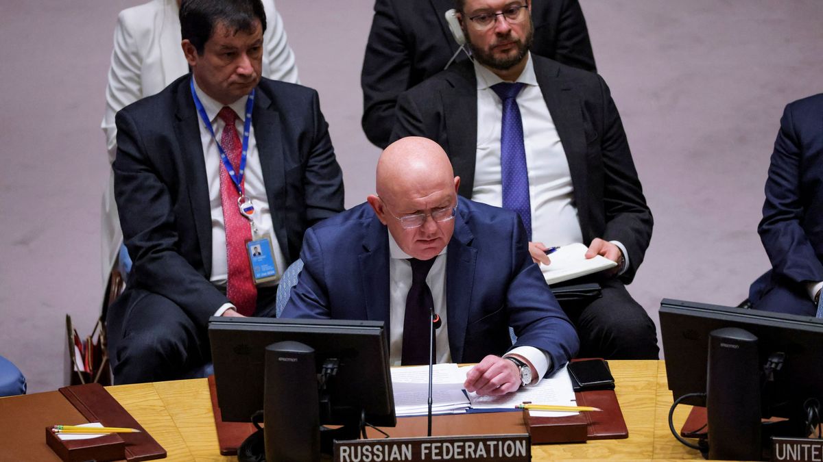 Rusko v RB OSN vetovalo rezoluci odsuzující anexi čtyř ukrajinských území